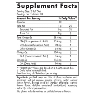 Ingredients Nordic Naturals Complete Omega Junior - Supports Optimal Brain Function