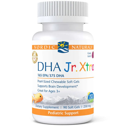 Nordic Naturals DHA Jr. Xtra - Supports Healthy Brain and Nervous System Development