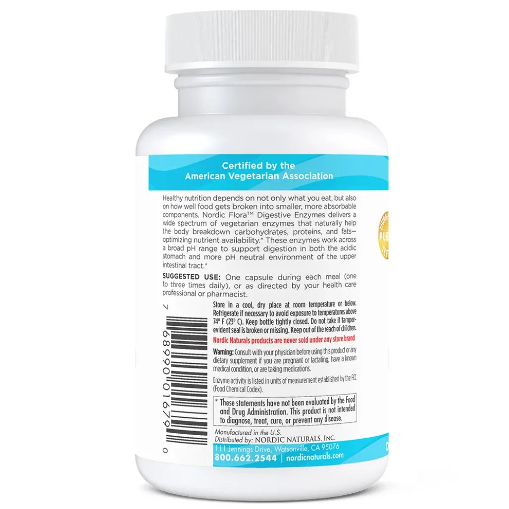 About Nordic Naturals Digestive Enzymes - Supports Normal Digestive Processes