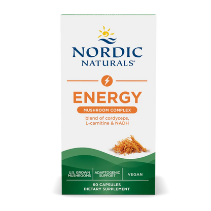 Nordic Naturals Energy Mushroom Complex - Supports Efficient Energy Production