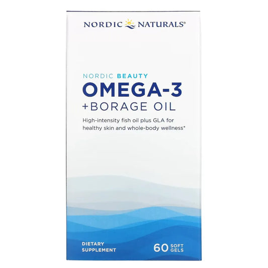 Nordic Naturals Nordic Beauty Omega-3 +Borage Oil - Support Healthy Skin