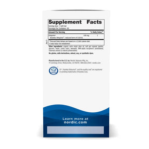 Ingredients of Nordic CoQ10 Ubiquinol Dietary Supplement - Ubiquinol 100 mg Per Serving