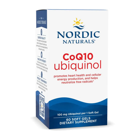 Nordic Naturals Nordic CoQ10 Ubiquinol - Promotes Cardiovascular Health