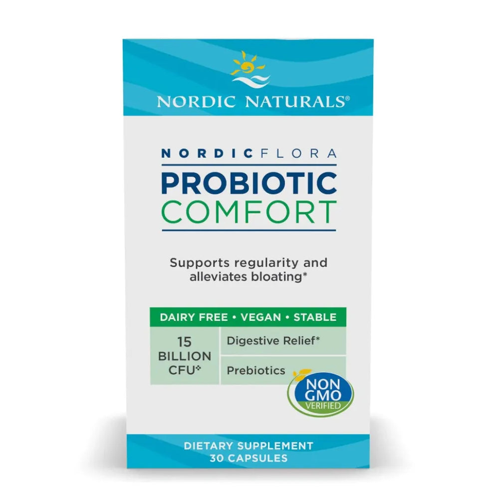 Nordic Naturals Nordic Flora Probiotic Comfort - Promote Gut Biodiversity