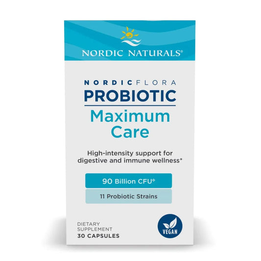 Nordic Naturals Nordic Flora Probiotic Maximum Care - Support Healthy Immune Response