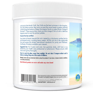 About Nordic Naturals Nordic Omega-3 Gummies - With Purified Fish Oil