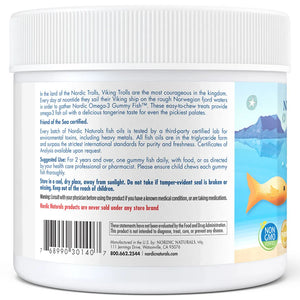 About Nordic Naturals Nordic Omega-3 Gummy Fish - Support Heart Health