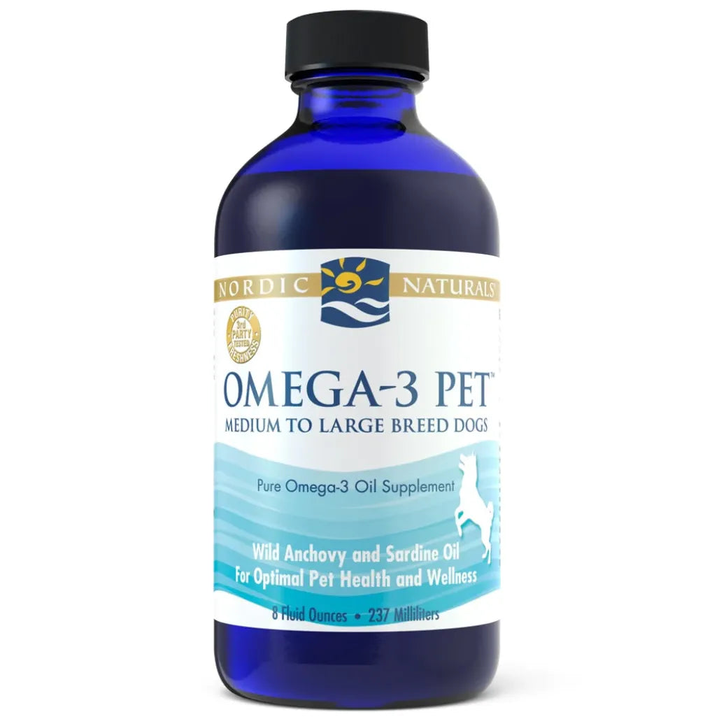 Nordic Naturals Omega-3 Pet Medium to Large Dogs - Support Healthy Skin