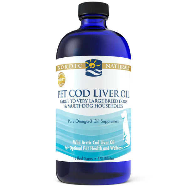Nordic Naturals Pet Cod Liver Oil - Support Cats and Dogs Health
