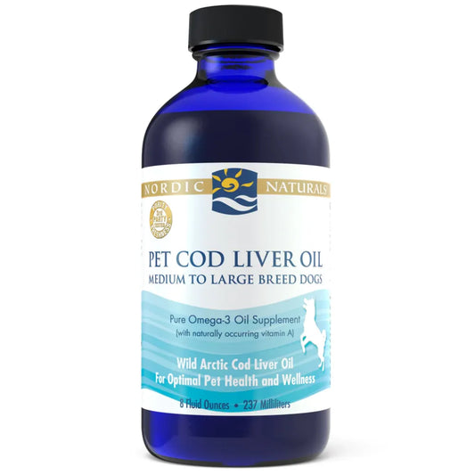 Nordic Naturals Pet Cod Liver Oil - Support Cats and Dogs Health