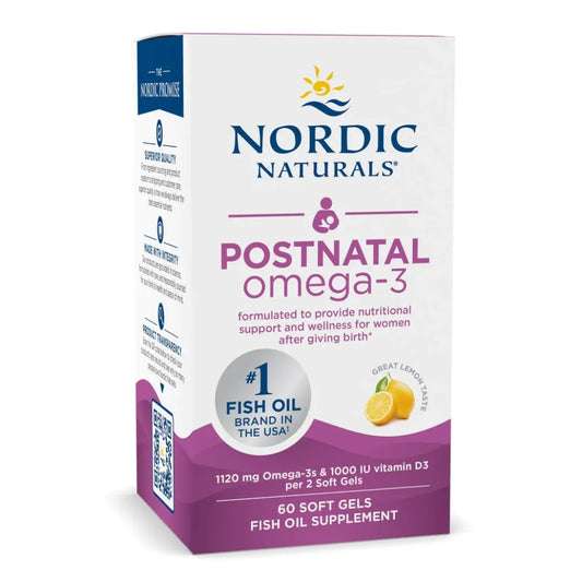 Nordic Naturals Postnatal Omega-3 - Provides Mood Support For New Moms