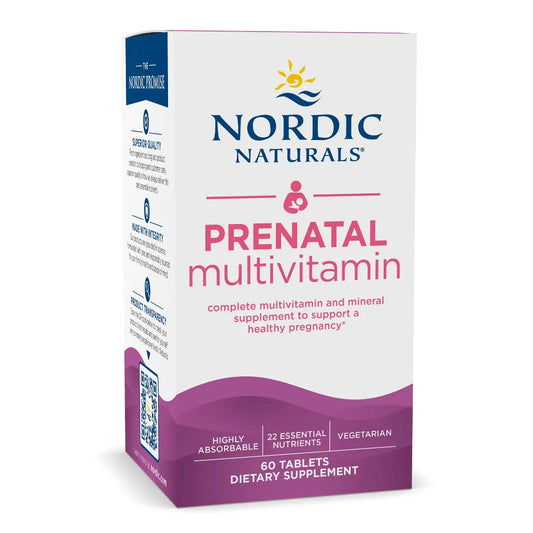 Nordic Naturals Prenatal Multivitamin - Comprehensive Prenatal Support