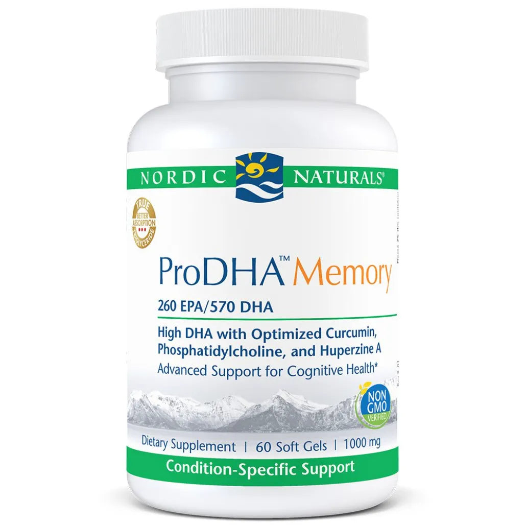 Nordic Naturals ProDHA Memory - Supports Cognitive Clarity and Memory Function