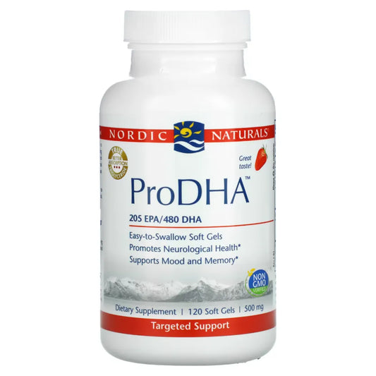 Nordic Naturals ProDHA Strawberry - Supports Learning, Memory, and Mood