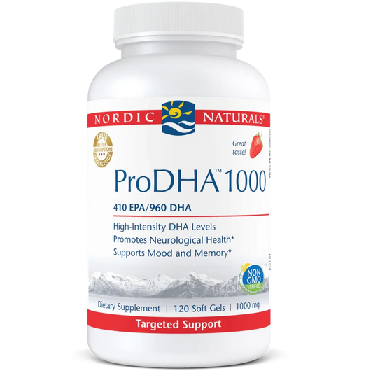 Nordic Naturals ProDHA 1000 Strawberry - Supports Healthy Brain