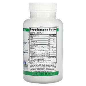 ingredients of Nordic Naturals ProDHA Eye 1000 mg - Supports Brain and Visual Function