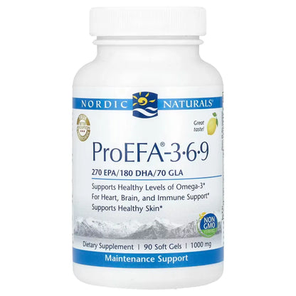 About ProEFA-3.6.9 by Nordic Naturals - 90 Softgels | Supports Healthy Immune System