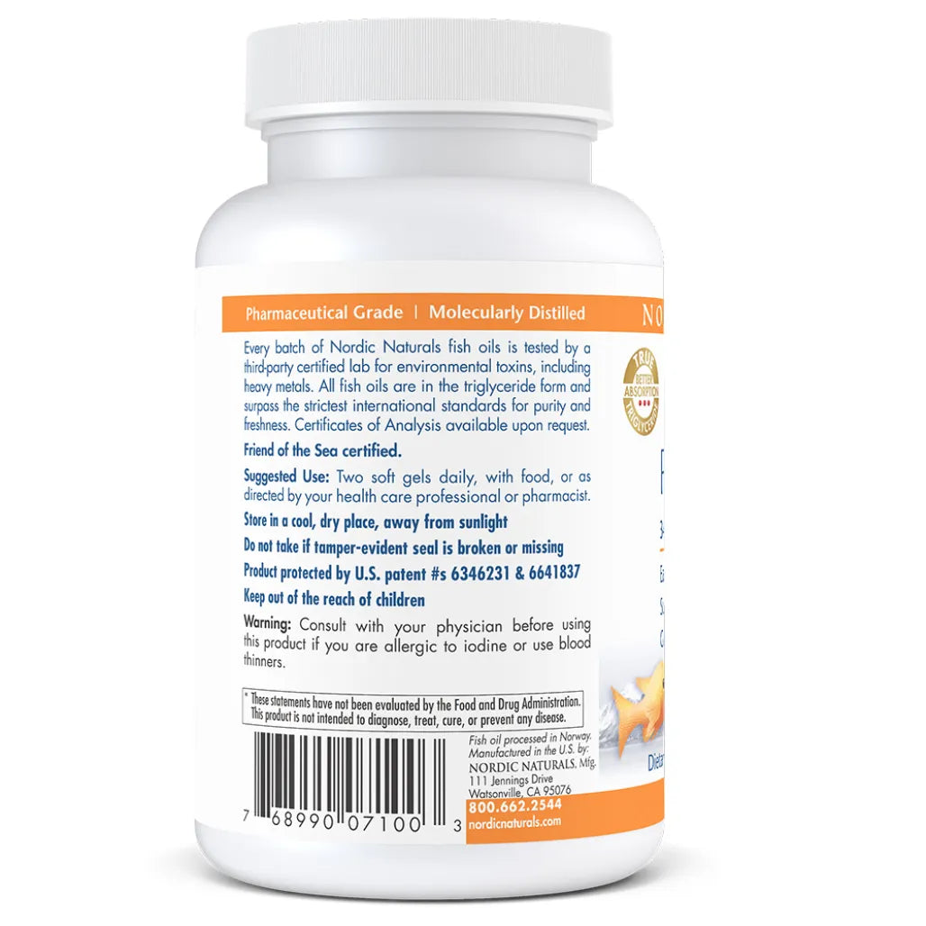 About Nordic Naturals ProOmega Junior - High-Intensity Support Heart and Brain