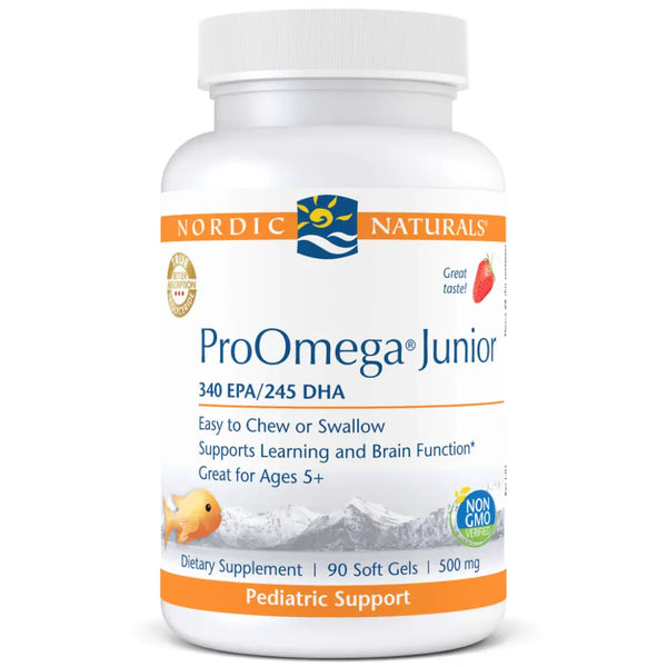 Nordic Naturals ProOmega Junior - High-Intensity Support Heart and Brain