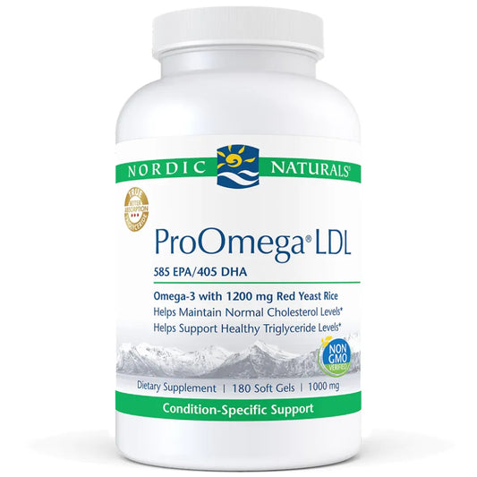 Nordic Naturals ProOmega LDL 1000 mg - Supports Healthy Blood Vessel Function