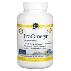 Nordic Naturals ProOmega Lemon - 180 Softgels | Promotes Healthy Immune Response