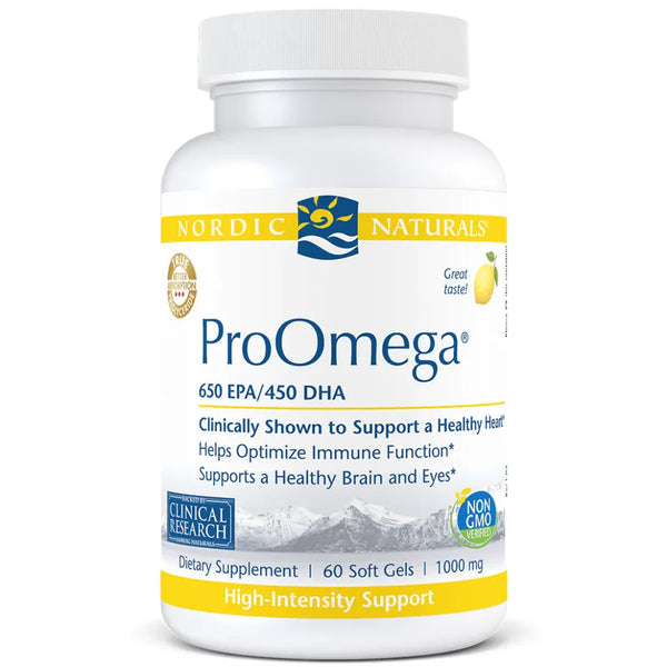 Nordic Naturals ProOmega Lemon - 60 Softgels | Promotes Healthy Immune Response