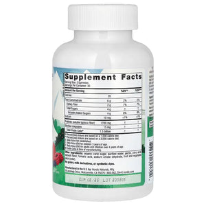 Ingredients of Probiotic Gummies for Kids Dietary Supplement - Sodium 5 mg, Prebiotic 850 mg, Bacillus coagulans 7.5 mg