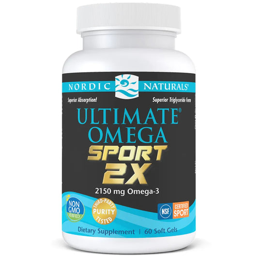 Nordic Naturals Ultimate Omega 2X Sport - Supports Athletes Cardiovascular System