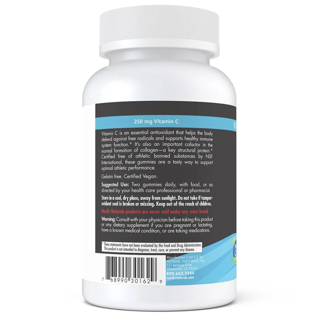 About Nordic Naturals Vitamin C Gummies Sport - Support Critical Immune System Functions