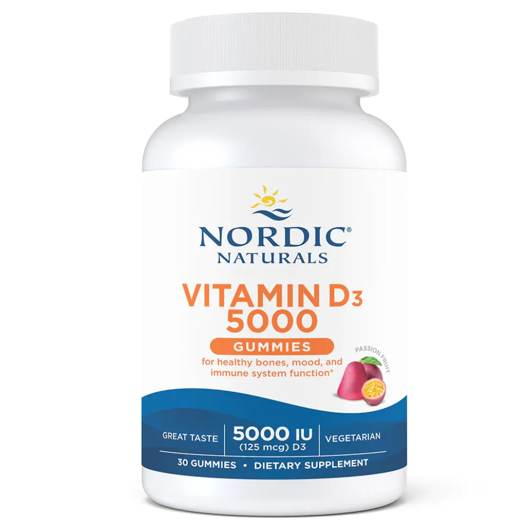 Nordic Naturals Vitamin D3 5000 Gummies - Support for Immune Health