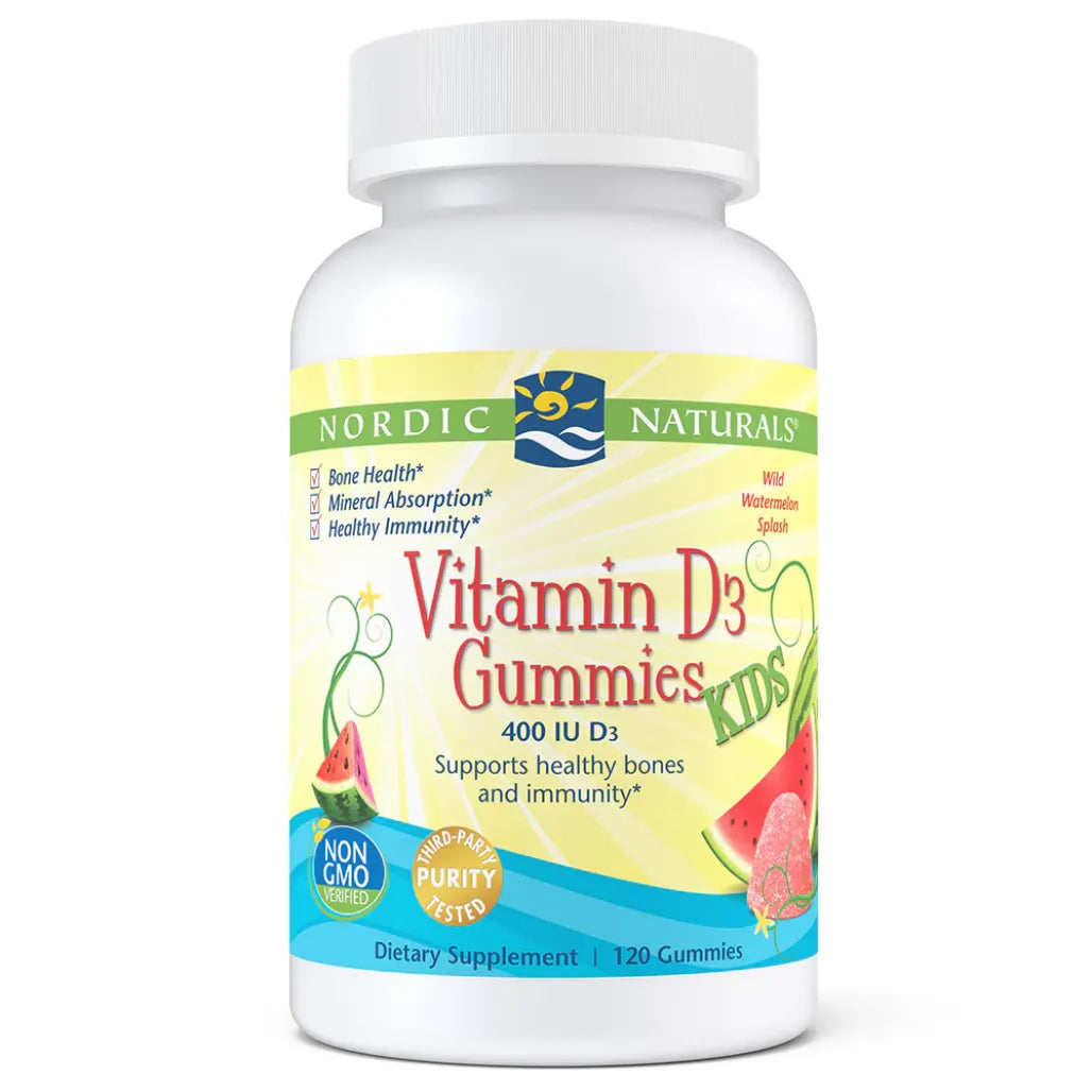 Nordic Naturals Vitamin D3 Gummies Kids - Supports Healthy Bones and Immunity