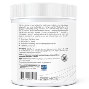 About Nordic Naturals Zero Sugar Kids Multi Gummies - Support Growth and Development of Kids