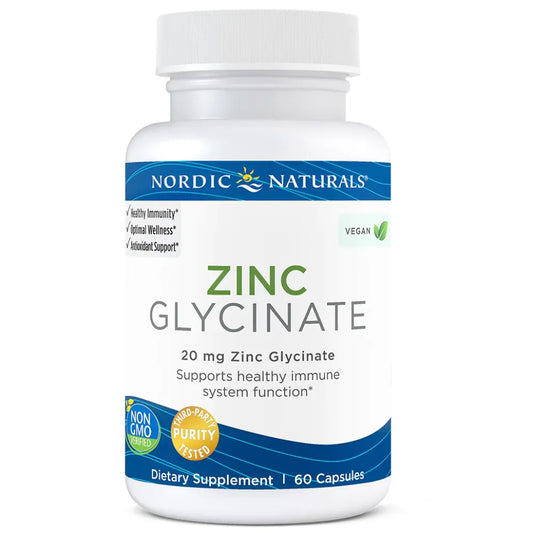 Nordic Naturals Zinc Glycinate - Support Immune System