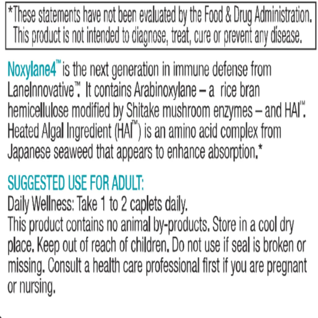 Noxylane 4 Double Strength 50 caps Lane Medical