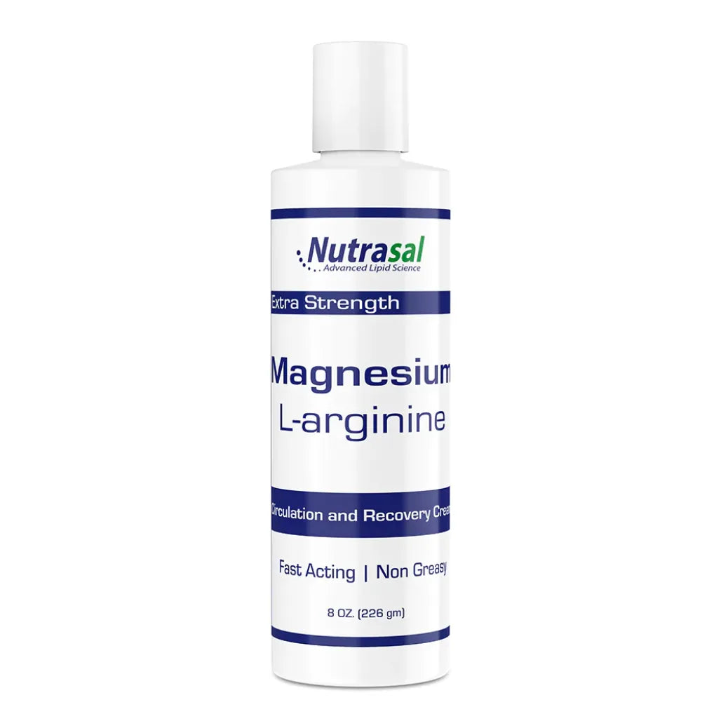 Magnesium L-arginine Cream 8 oz Nutrasal (PhosChol)