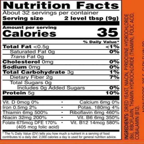 Nutritional Yeast Flakes NOW