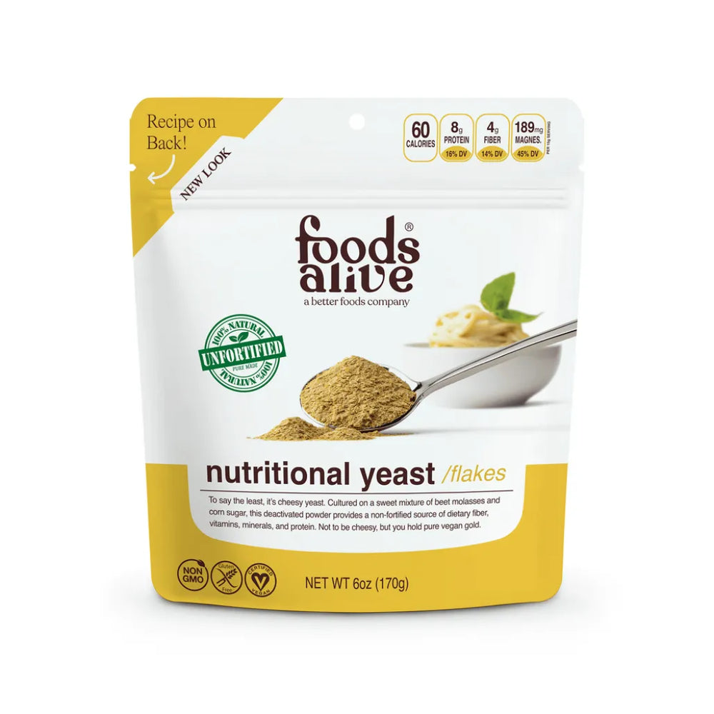 Nutritional Yeast Unfortified Foods Alive
