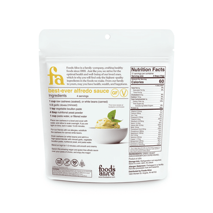 Nutritional Yeast Unfortified by Foods Alive at Nutriessential.com