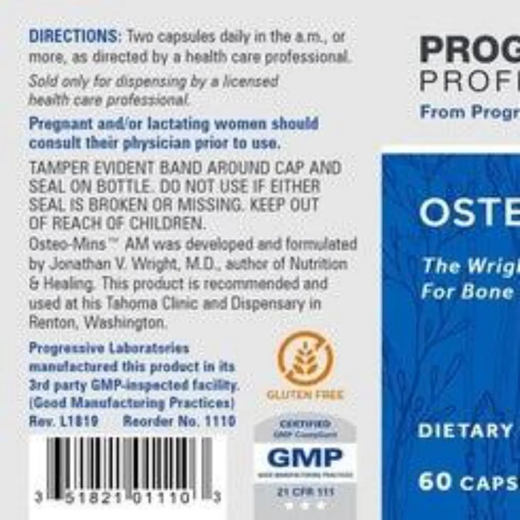 OSTEO-MINS AM Progressive Labs