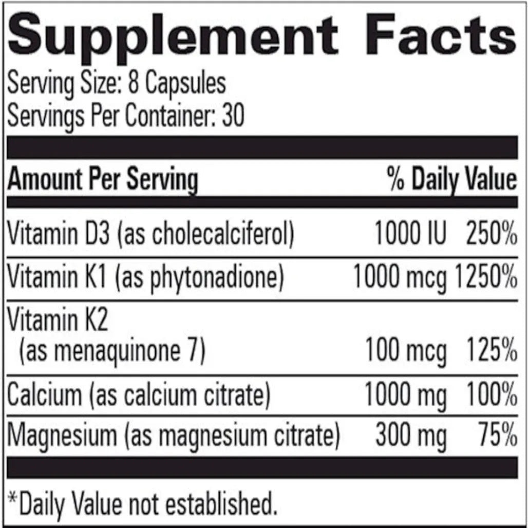 OSTEO-MINS PM WITH D+K1, K2 Progressive Labs