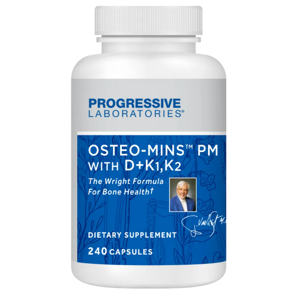 OSTEO-MINS PM WITH D+K1, K2 Progressive Labs