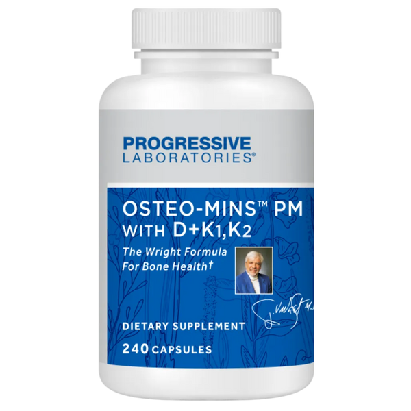 OSTEO-MINS PM WITH D+K1, K2 Progressive Labs