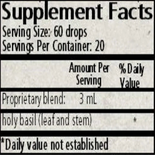 Ocimum spp. / Holy Basil 2 fl oz Wise Woman Herbals