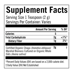 Chaga 100 mg Om Mushrooms