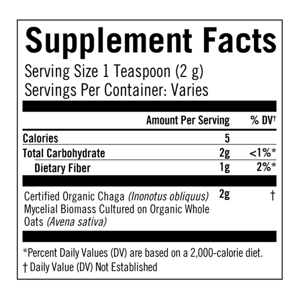 Chaga 100 mg Om Mushrooms