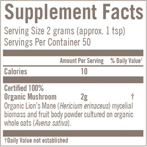 Lion's Mane (Hericium erinaceous) Om Mushrooms