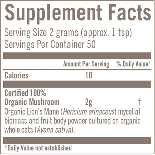 Lion's Mane (Hericium erinaceous) Om Mushrooms
