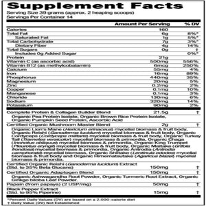 MASTER BLEND CHOC PROTEIN Om Mushrooms