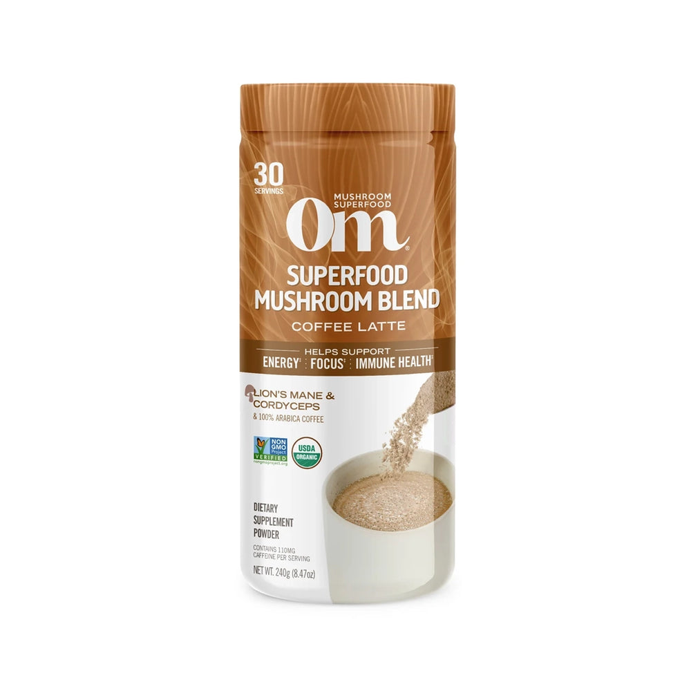 Mushroom Coffee Latte Blend Om Mushrooms