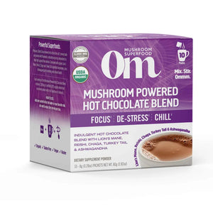 Mushroom Hot Chocolate by Om Mushrooms 